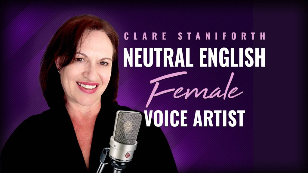 Clare Staniforth – Professional Voice Over Artist Natural English