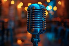 Clare Staniforth Voice Artist microphone image